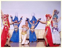 民族园民族舞蹈表演